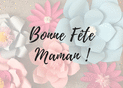 Fleurs color&eacute;es pour une maman &eacute;panouie